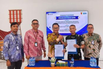 BRI Pematangsiantar dan Yonif TP 954/Naga Berkisar kerjasama layanan perbankan