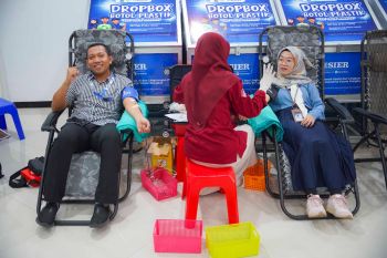 Gelar donor darah, SIER kumpulkan 157 kantong darah