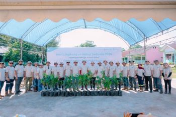 HLH 2026, PT Vale bersama stakeholder tanam puluhan pohon di SMKN 9 Kolaka