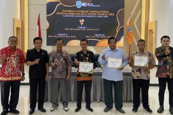 Wabup Lamandau dorong cakupan perlindungan jaminan sosial ketenagakerjaan