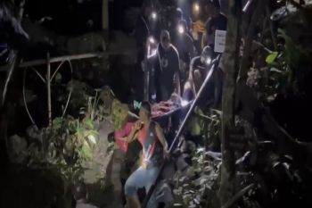 SAR evakuasi wisatawan hilang di air terjun Sembilan Putri Lampung Selatan