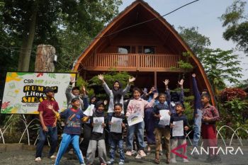 Rumah Literasi Sidaya IMIPjadi ruang edukasi kreatif bagi anak di Bahodopi