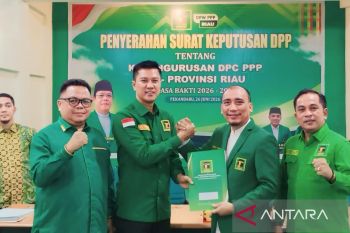 Resmi terima SK, Noli nahkodai PPP Kepulauan Meranti periode 2026--2031