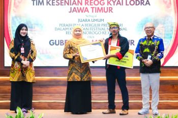 Khofifah ajak perkuat regenerasi dan ekosistem Reog Ponorogo