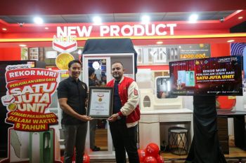 Importa raih Rekor MURI penjualan 1 juta lemari pakaian besi dalam 5 tahun