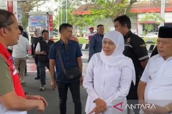 Khofifah pastikan stok BBM subsidi di Jatim aman