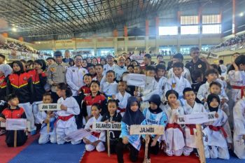 3.600 karateka bertarung dalam Indonesia Open Karate Championship 2026 di Lampung