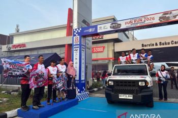 Polresta bersama AUTO2000 Bukittinggi gelar Fun Run 5K, Hadirkan pelayanan dan pengalaman berkendara Hybrid