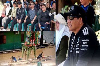 Saksikan Lomba Besei Kambe, Shalahuddin komitmen lestarikan budaya Barito Utara
