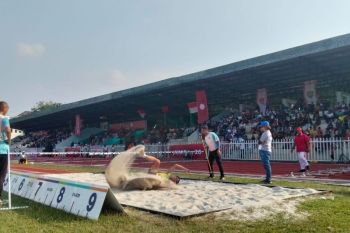 Rekor lompat tinggi pecah di hari kedua Kejurnas Atletik 2026