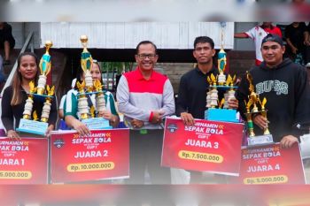 Turnamen Batu Kotam Cup I bawa semangat sportivitas