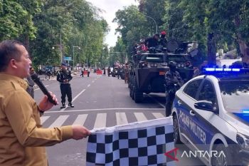 Kopassus latihan pengamanan di PSN Mandalika-NTB