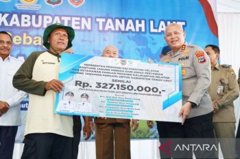 Kapolda Kalsel inisiasi tabel rafaksi jaga harga jagung di tingkat petani