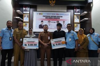 Kemensos santuni empat korban jiwa terdampak kebakaran di Banjarmasin