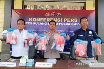 Polres Pulang Pisau ungkap kasus narkotika di empat kecamatan