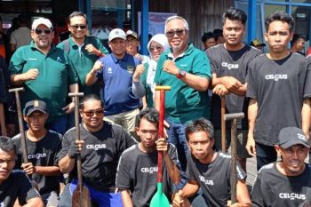 PT SAM berkontribusi melestarikan tradisi melalui Lomba Perahu Naga di HSS