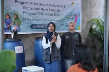 PLN dorong ekonomi sirkular di Mataram lewat digitalisasi bank sampah