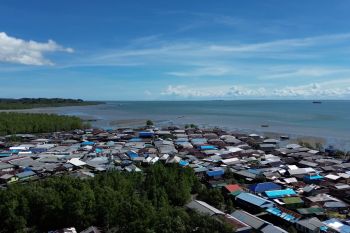 Peringatan dini tsunami di pesisir Kaltara pascagempa Sangihe