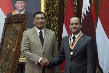 Menhan RI dan Qatar bahas kemitraan strategis pertahanan