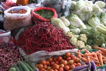 Sumsel inflasi 0,61 persen pada Mei, dipicu harga cabai dan bawang