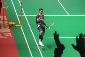 Jonathan Christie melenggang ke semifinal Indonesia Open 2026