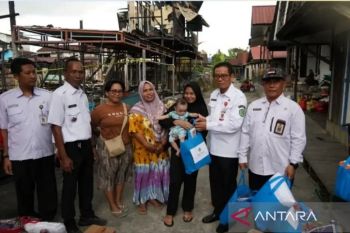 Dinsos Kaltim bantu pemenuhan kebutuhan dasar penyintas kebakaran