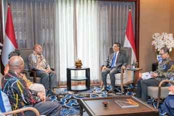 Gubernur Fakhiri tawarkan strategi "Papua Pacific Gateway" ke Kemenlu RI