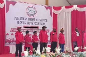 DPP lantik pengurus DPD Barisan Merah Putih Papua Pegunungan