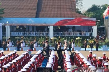 Polri gelar upacara Hari Bhayangkara Ke-80