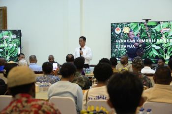 Mentan gandeng 150 mahasiswa Papua untuk Gerakan Kembali Berkebun