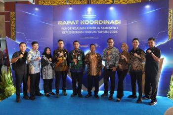 Usai Rakor Nasional Semester I 2026, Kanwil Kemenkum Kalteng perkuat kinerja