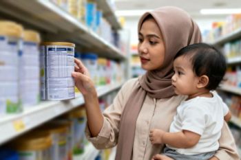 Cek komposisi sebelum memilih nutrisi anak, Ini yang perlu diperhatikan selain informasi nilai gizi