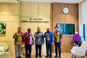 Pemkab Jayapura-Kemenkes bahas percepatan pembangunan RS Tipe C di Unurum Guay