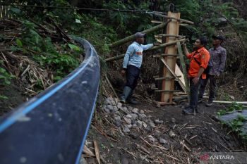 BNPB selesaikan perbaikan jaringan air bersih penyintas erupsi Merapi di Magelang