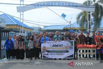 Lapas Pekanbaru gelar kegiatan Jumat Berkah dan Kasih, wujud kepedulian sosial kepada masyarakat