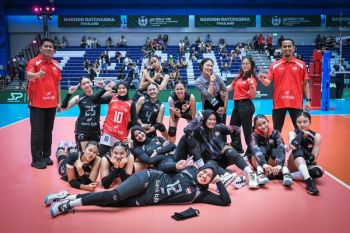Timnas voli putri U18 Indonesia melaju ke perempat final