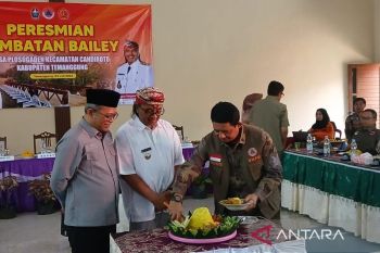 Kepala BNPB resmikan jembatan bailey di Temanggung