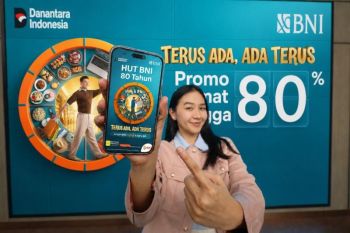 Terus Ada, Ada Terus, BNI Hadirkan Ragam Promo Spesial Rayakan 80 Tahun Pengabdian untuk Negeri