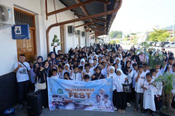 KAI Divre II Sumbar dan Yayasan Abulyatama Indonesia Cabang Padang Berbagi Kebahagiaan Bersama Ratusan Anak Yatim dalam Muharam Fest