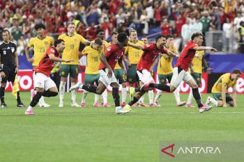 Mesir ke 16 besar setelah singkirkan Australia lewat adu penalti