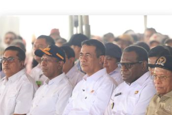 Mentan Amran serahkan bantuan peralatan pertanian bagi petani Merauke