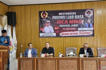 KONI Jambi minta pengurus baru IBCA MMA cetak atlet berprestasi nasional