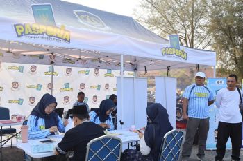 Imigrasi Dumai layani 33 pemohon paspor melalui program PASPORIA di CFD