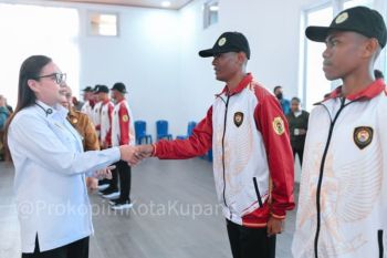 Pemkot Kupang menanamkan nilai kebangsaan bagi calon Paskibraka 2026