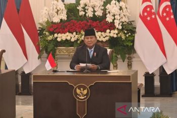 Prabowo harap RI-Singapura langgeng di 60 tahun hubungan diplomatik