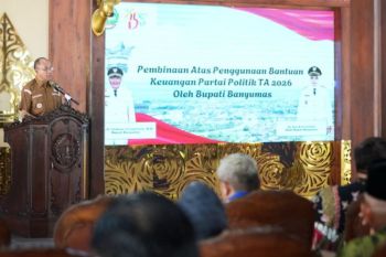 Bupati Banyumas: Bantuan keuangan parpol untuk perkuat pendidikan politik