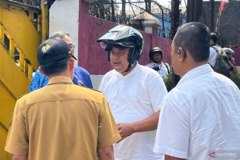 Bupati Bogor sisir ruas Jalan Raya Bogor-Jakarta benahi kawasan kumuh