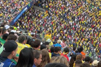 Tersingkir usai kalah dari Norwegia, suporter Brasil sedih tapi tetap optimistis
