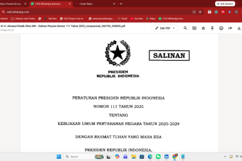 Perpres 111 Tahun 2025: Mengapa Penyebaran Budaya LGBTQ Masuk Ancaman Nonmiliter?