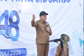 Bupati Sidoarjo dorong Perumda Delta Tirta tingkatkan layanan